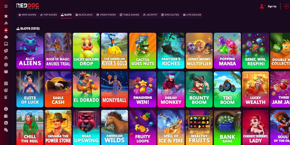 Red Dog casino slots