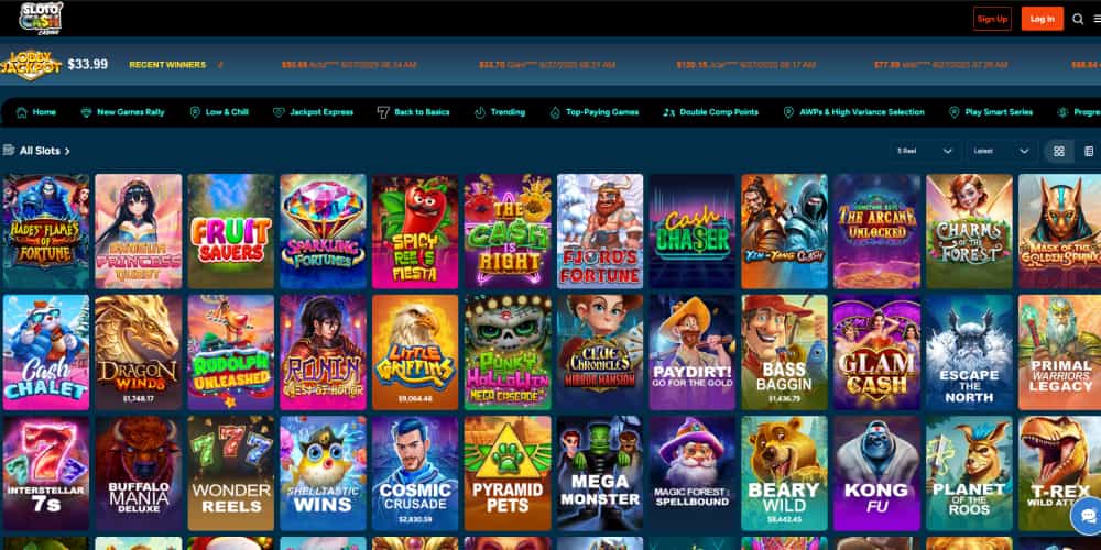 Sloto’ Cash casino slots