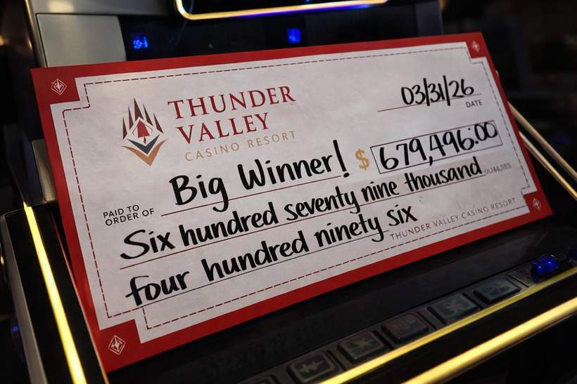 Thunder Valley Casino Resort Slot Player Scores Nearly $680K Jackpot